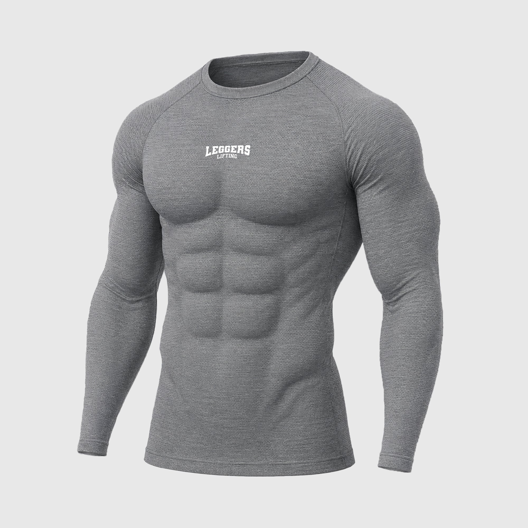 Velocity Grey F/S Compression Shirt