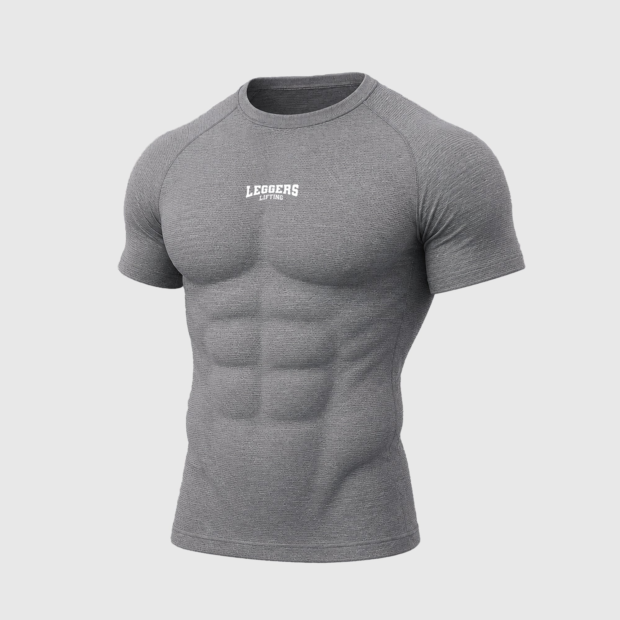 Velocity Grey H/S Compression TEE
