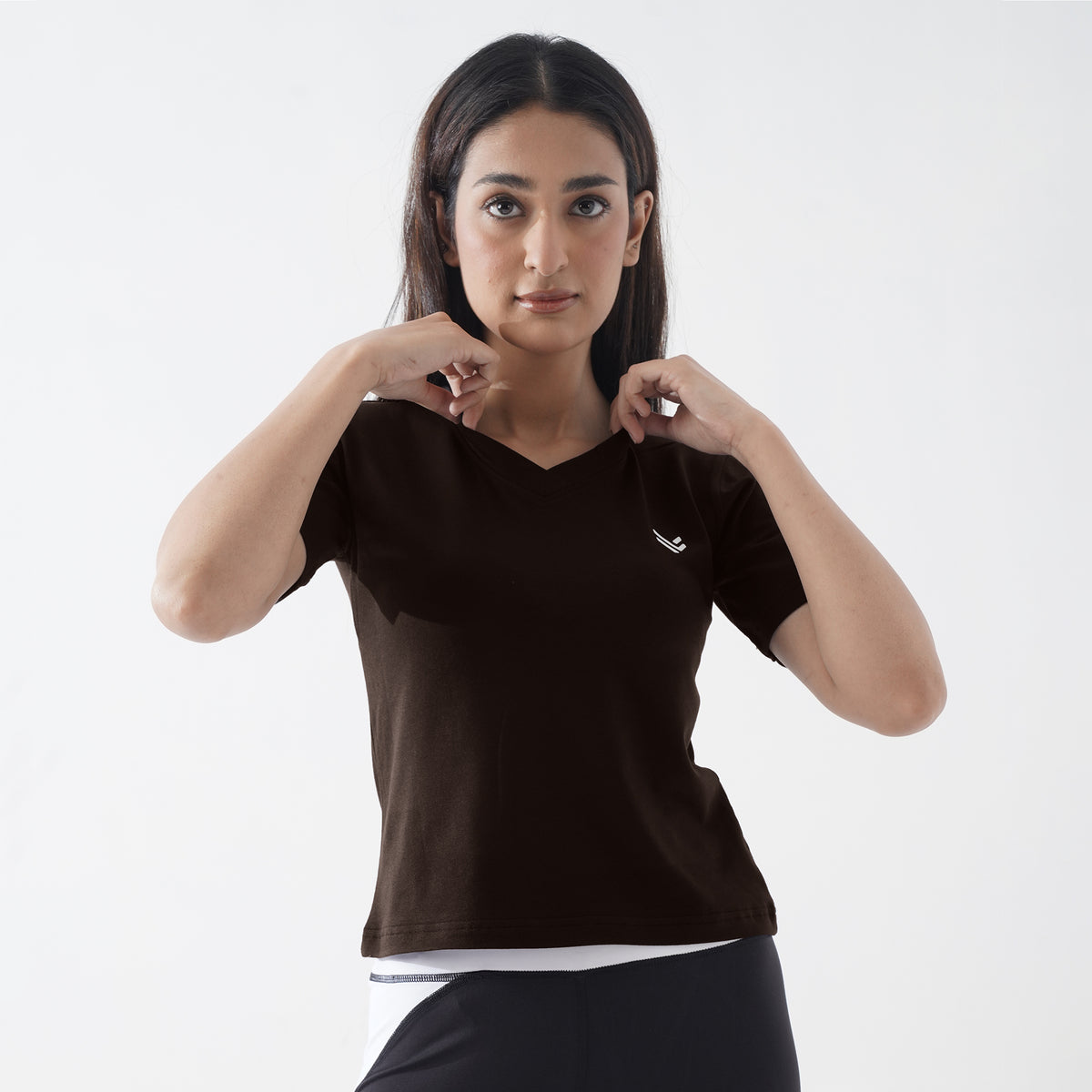 V-Neck Cedar Women H/S Tee