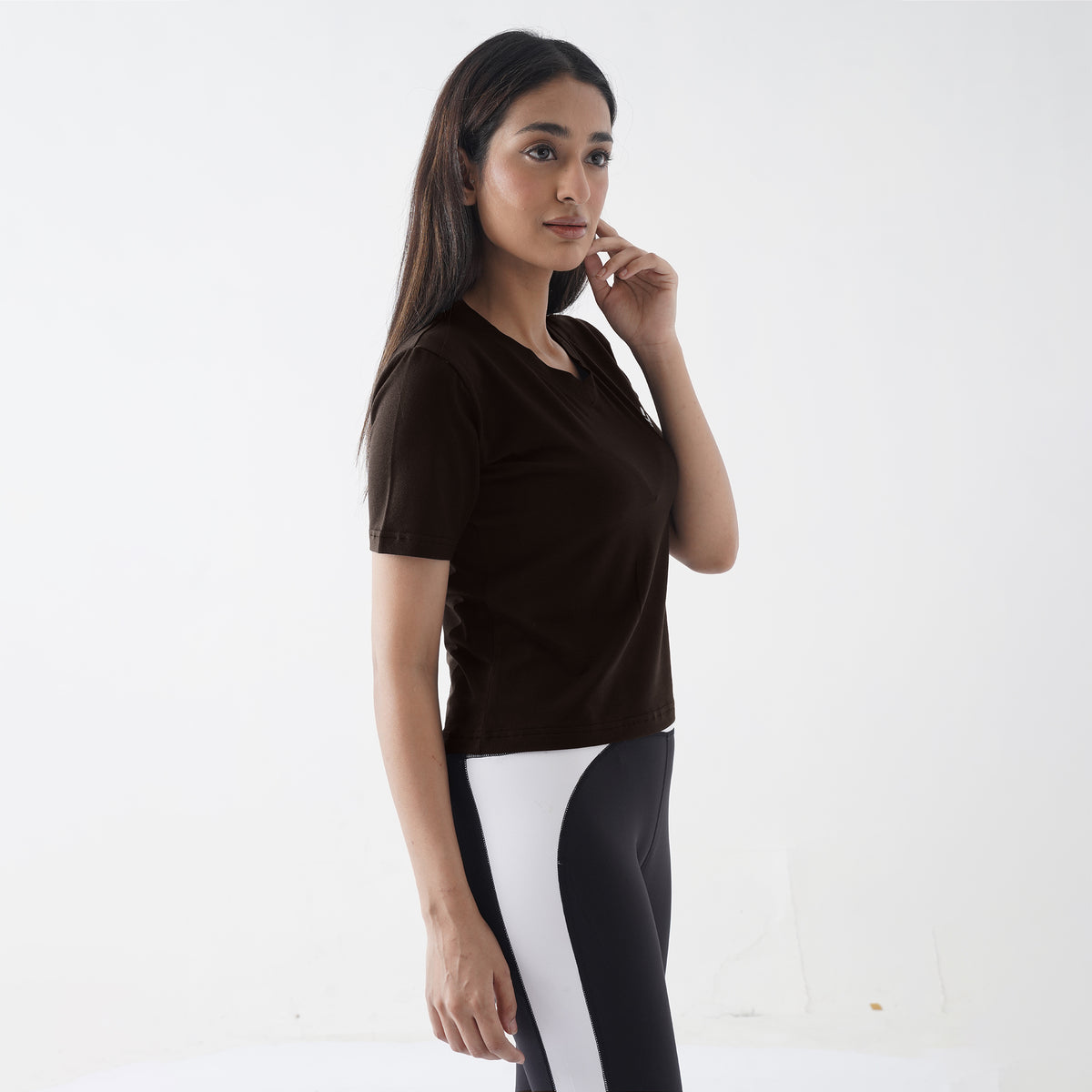 V-Neck Cedar Women H/S Tee