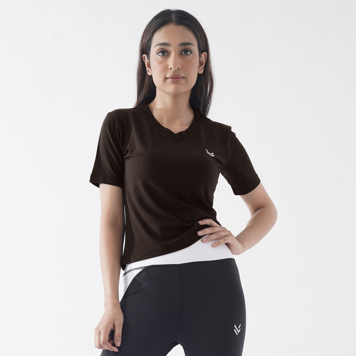 V-Neck Cedar Women H/S Tee