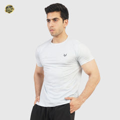 White FLY H/S TEE
