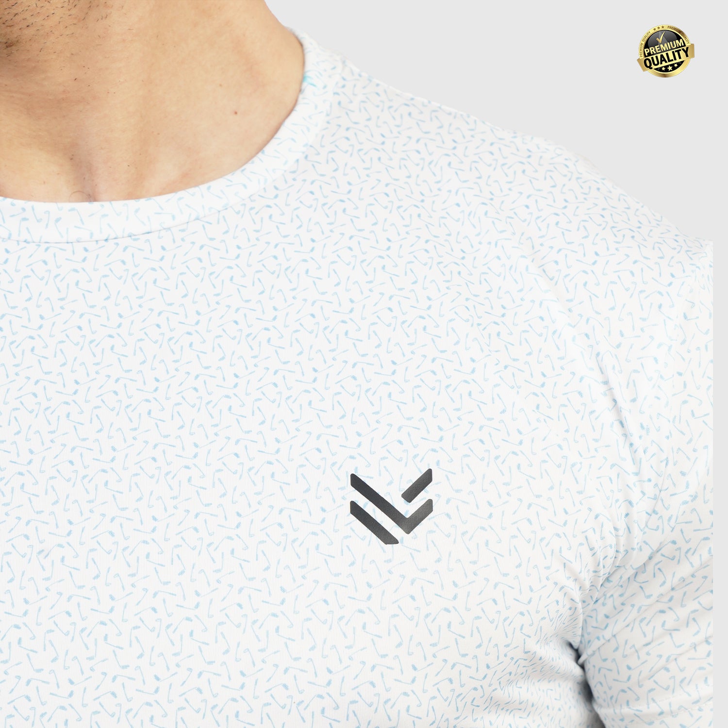 White FLY H/S TEE
