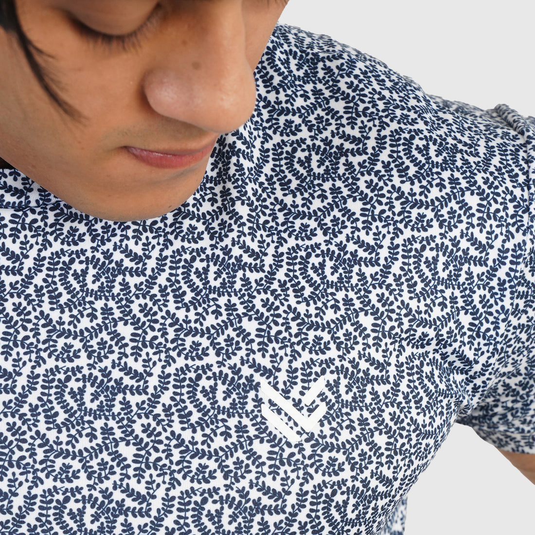 Navy Leaf-SUB H/S Tee