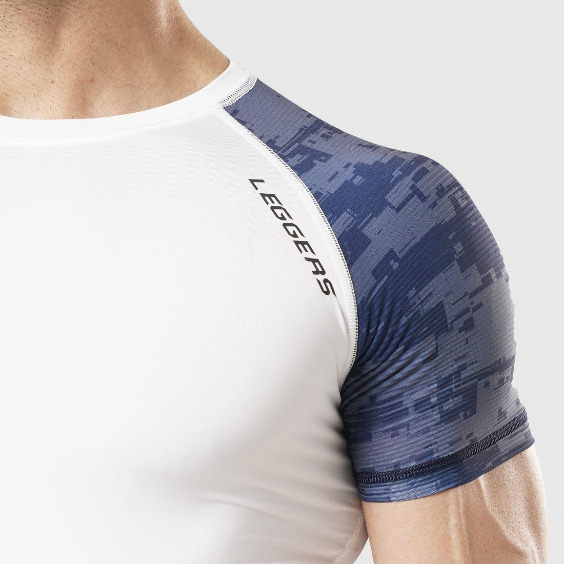 Velocity Blue-White H/S Compression TEE