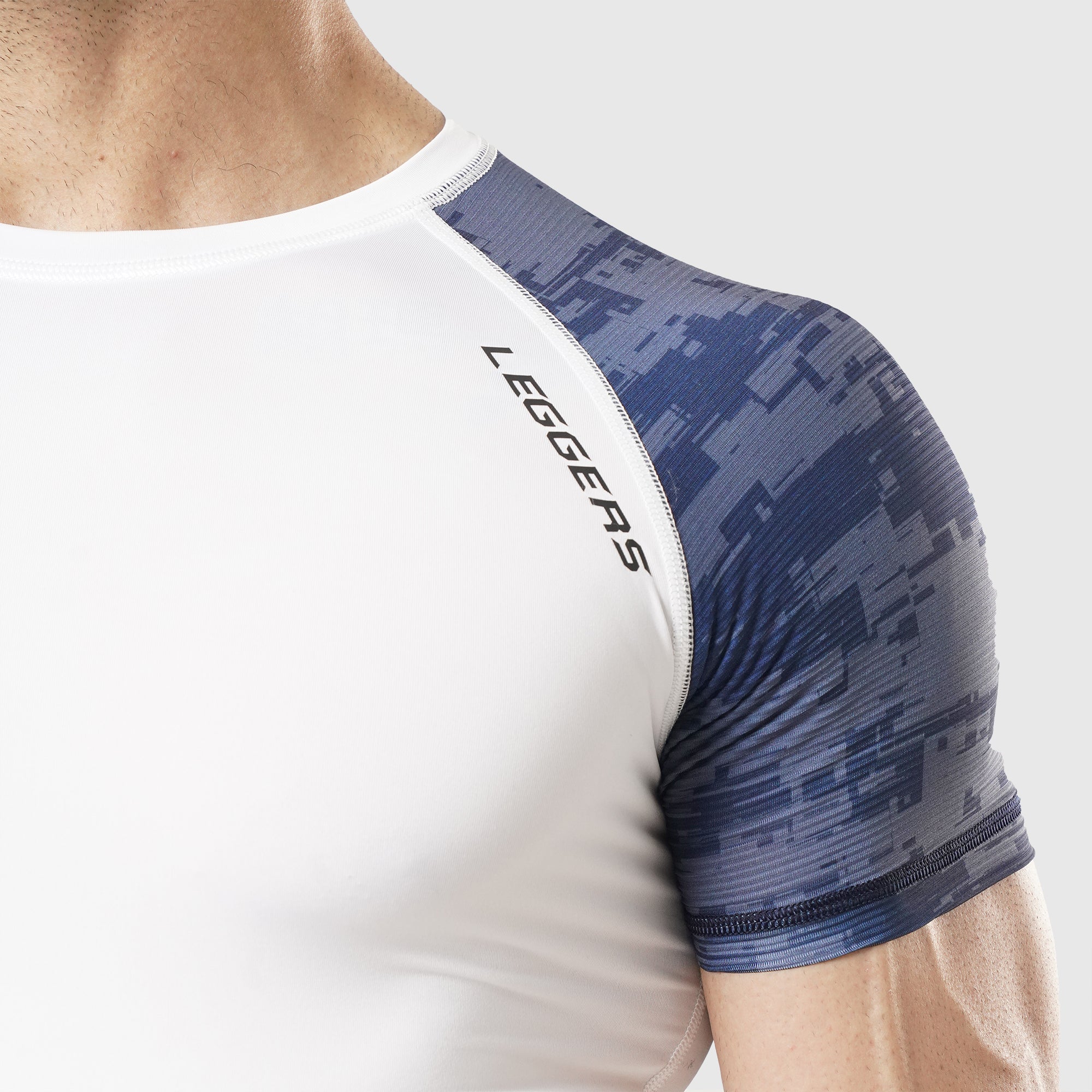 Velocity Blue-White H/S Compression TEE