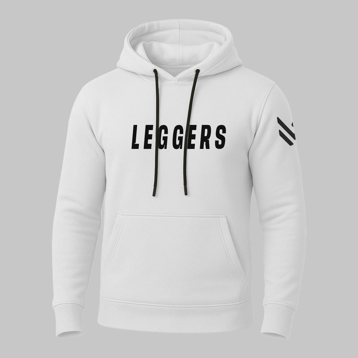 MOTION FLEECE WHITE HOODIE