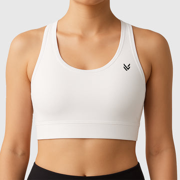 Flexi White Sports Bra