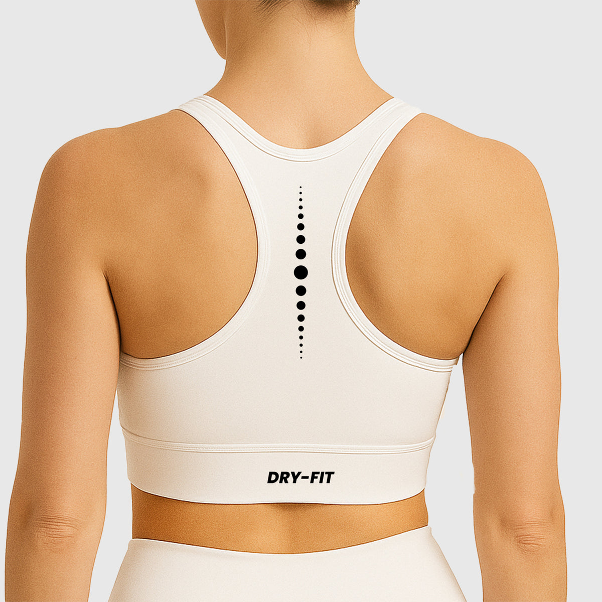 Flexi White Sports Bra