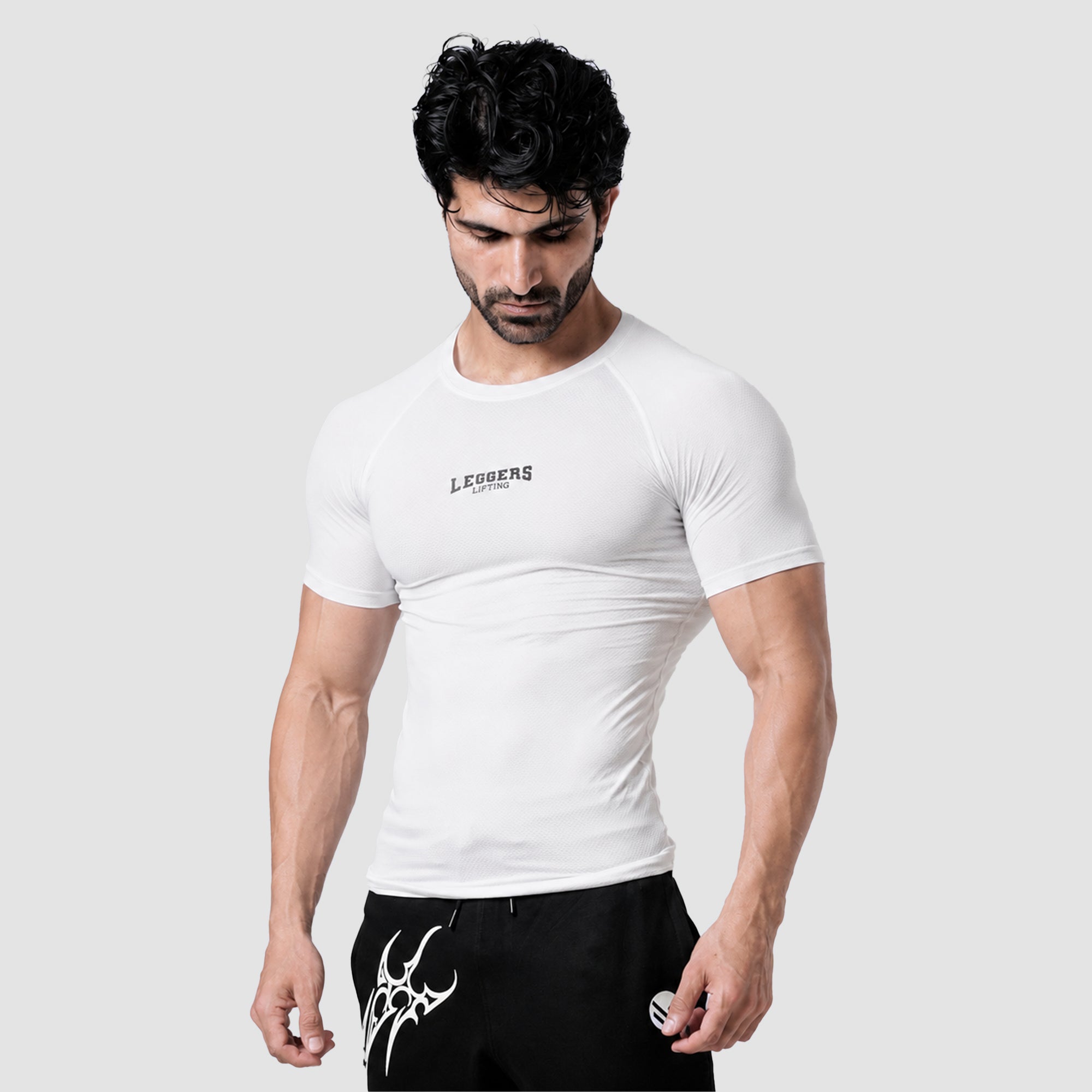 Velocity White H/S Compression TEE