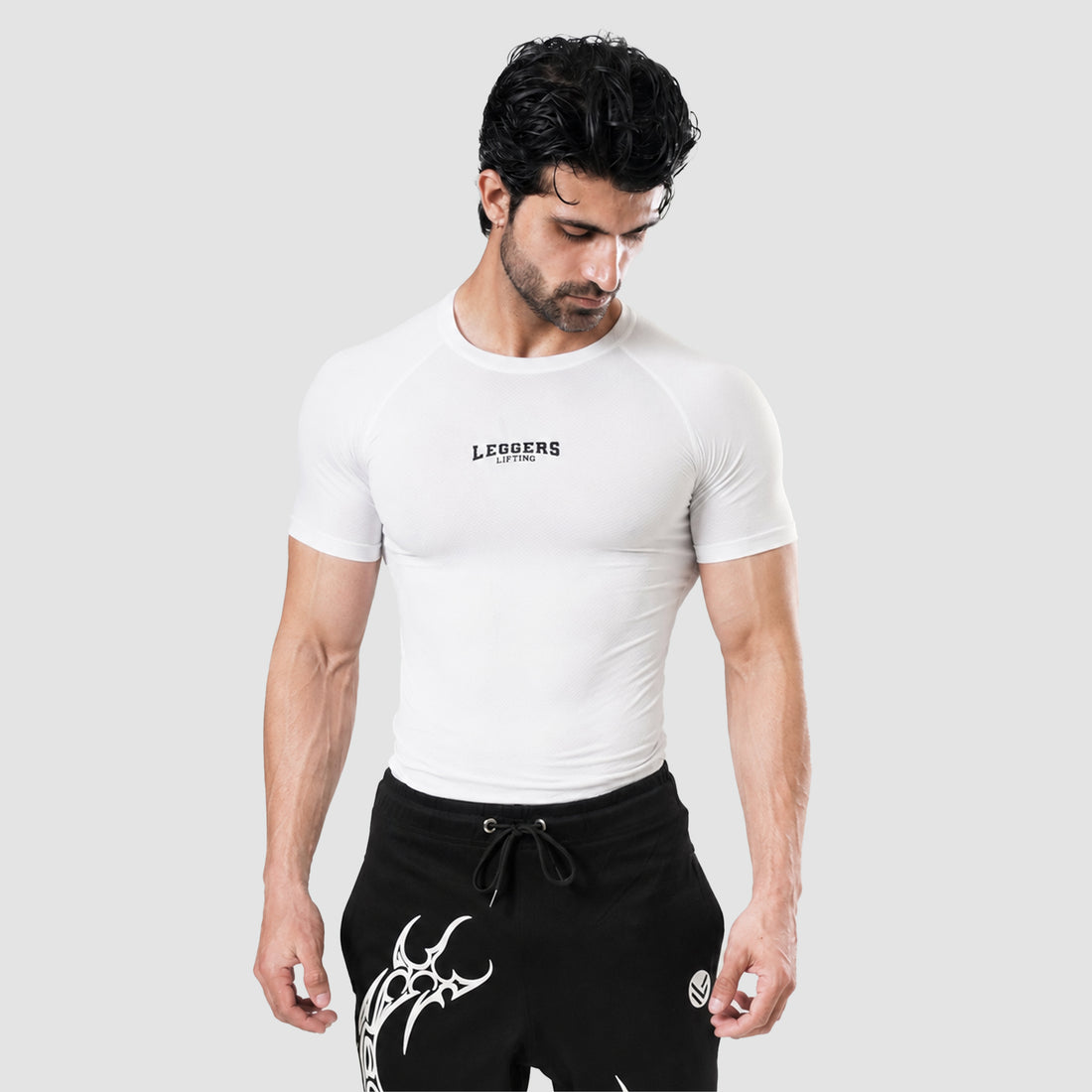 Velocity White H/S Compression TEE
