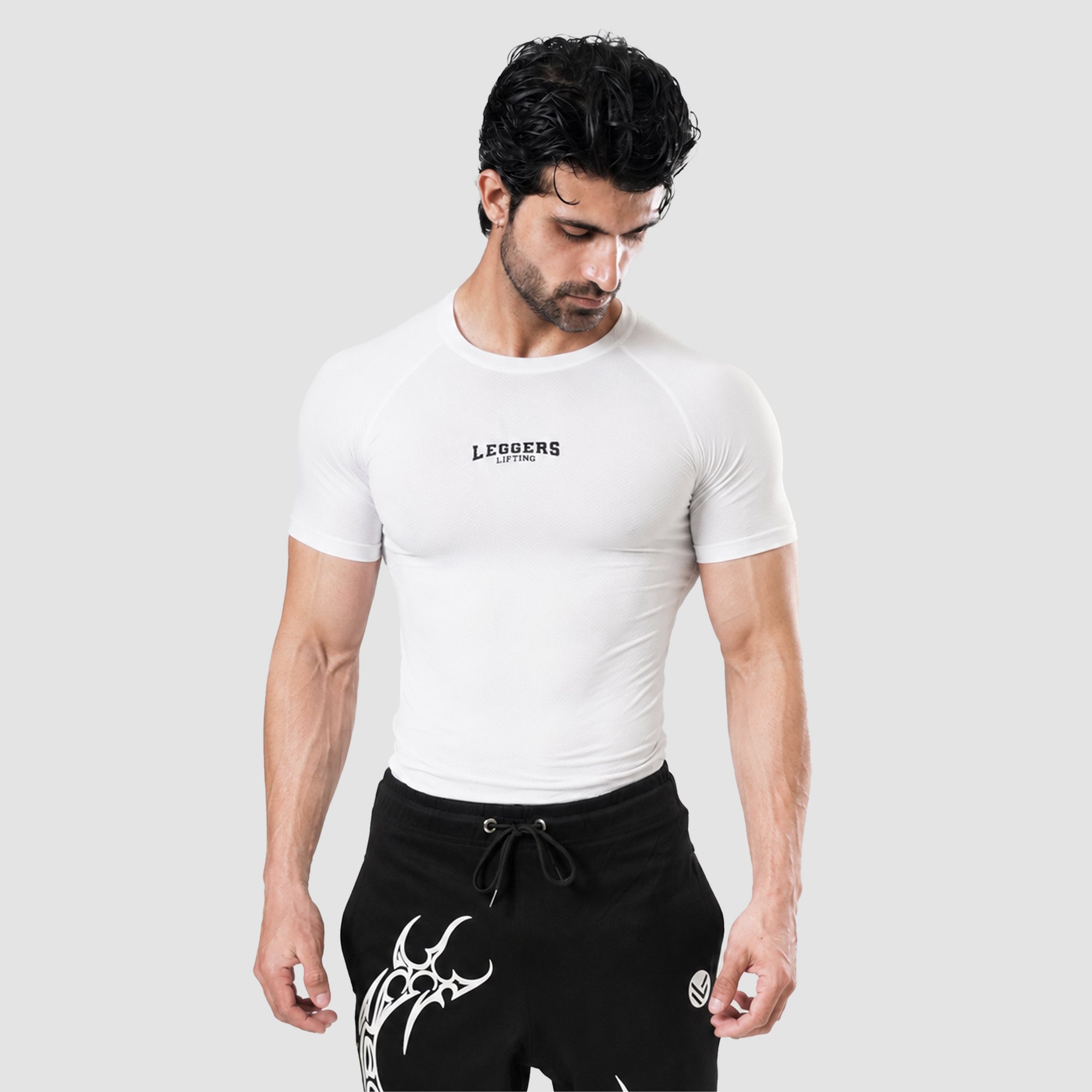Velocity White H/S Compression TEE