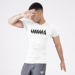 Angelic White Compression TEE