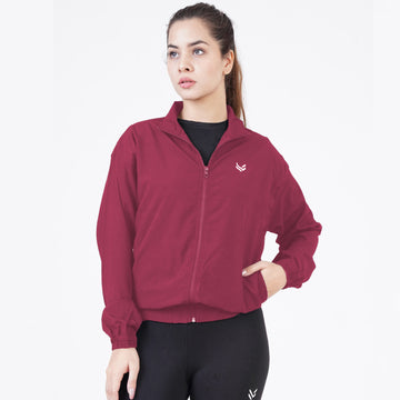 FlexiFlow MAROON SPORTS WOMEN JACKET