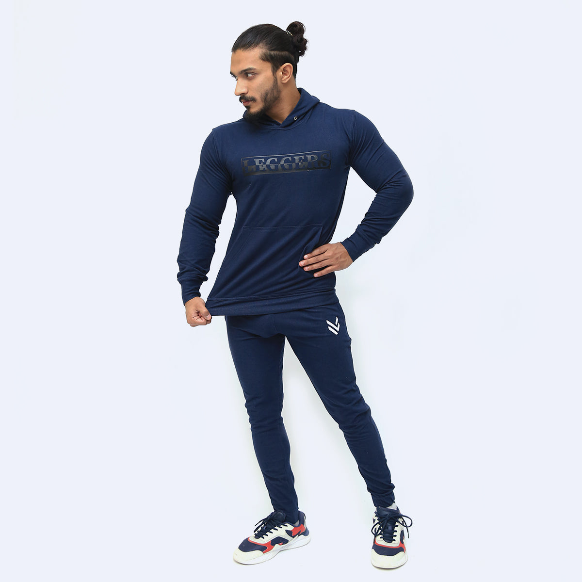 NAVY JEANS WORKOUT HOODIE