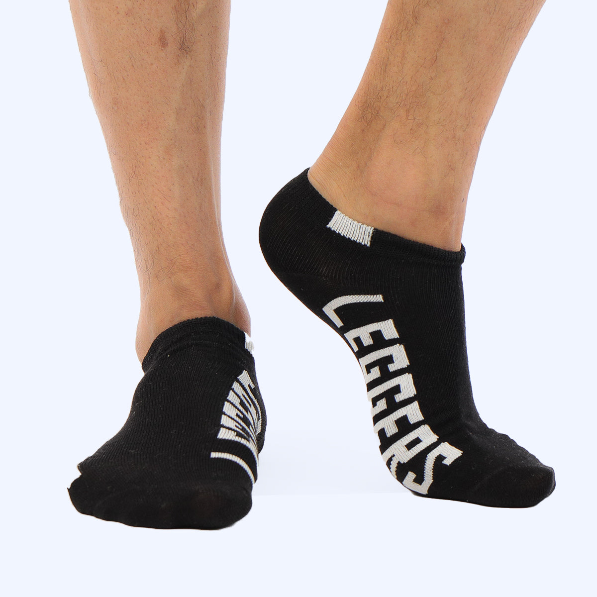 LOW CUT BLACK ANKLE SOCKS | Pair of THREE