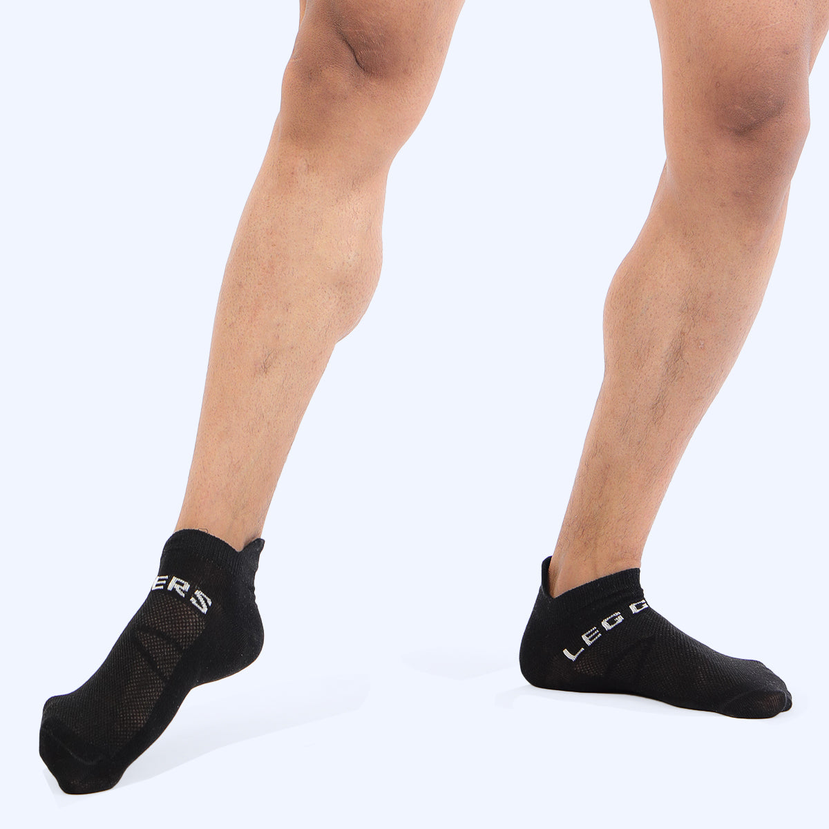 Enhanced Black ANKLE SOCKS | Pair of THREE