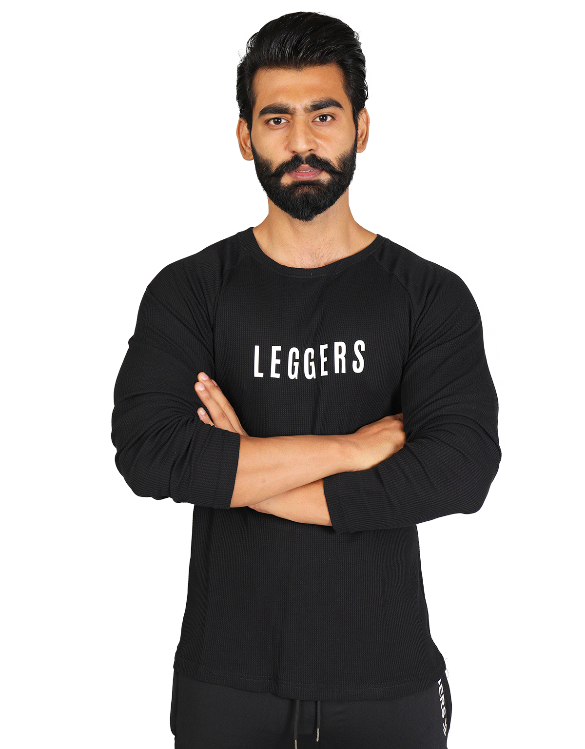 Thermal Black Full Sleeves Shirt – LEGGERS