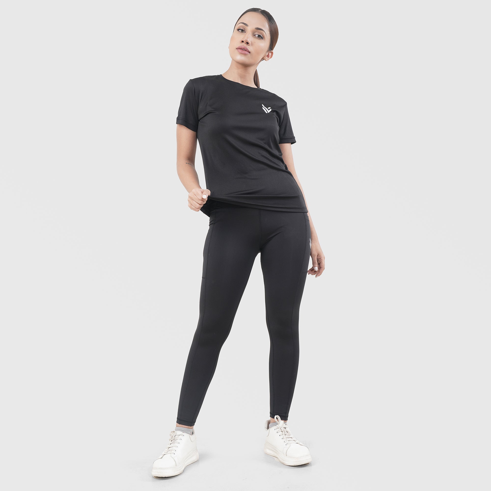 FlexFit BLACK LEGGINGS P