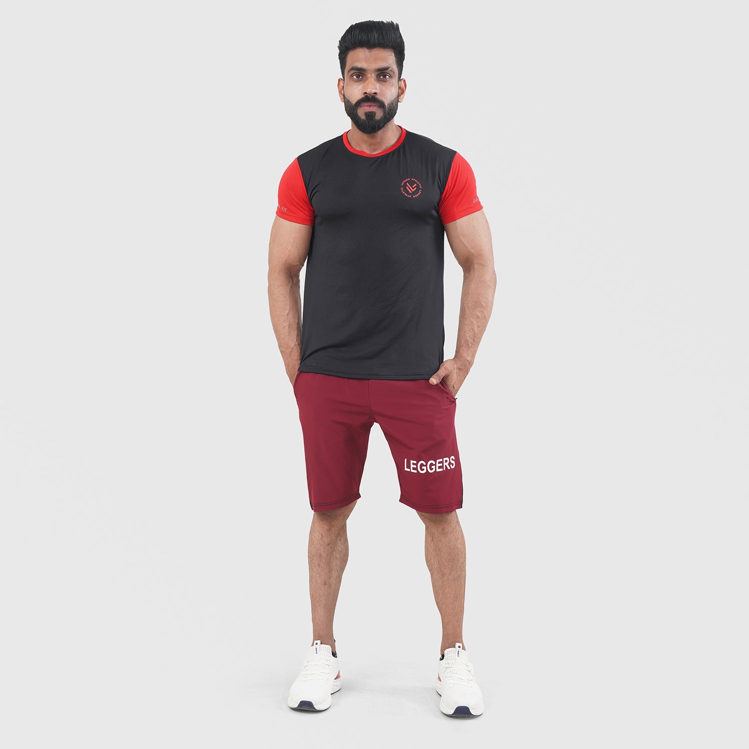 APEX MAROON SHORTS