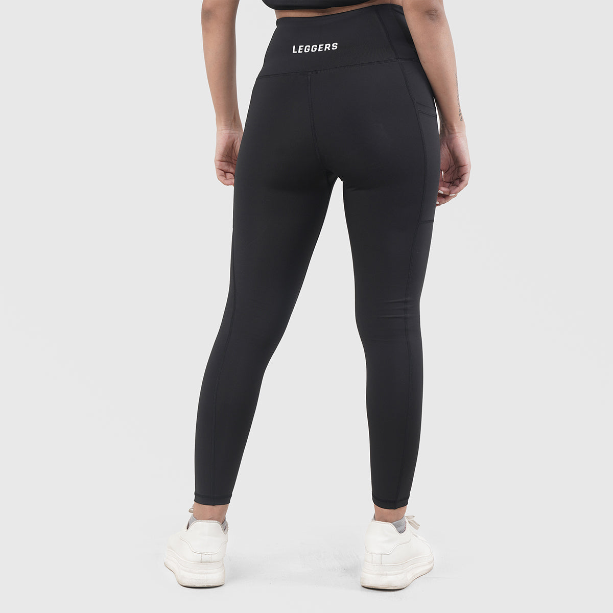 FlexFit BLACK STRIP LEGGINGS