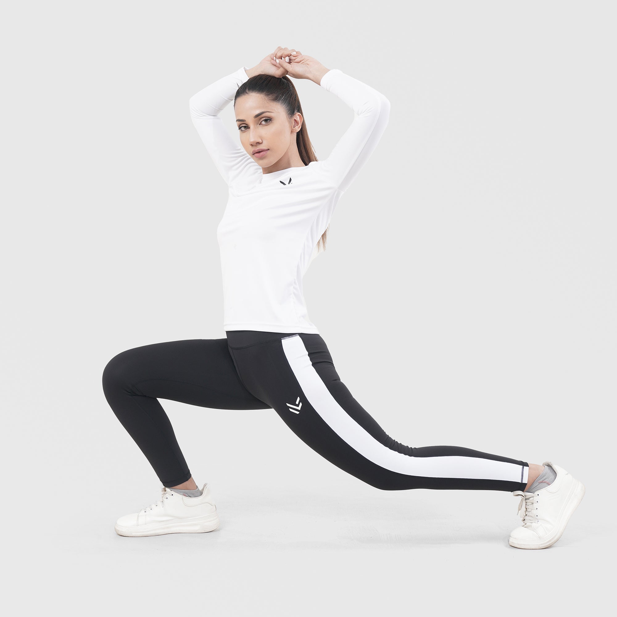 FlexFit WHITE PANEL LEGGINGS