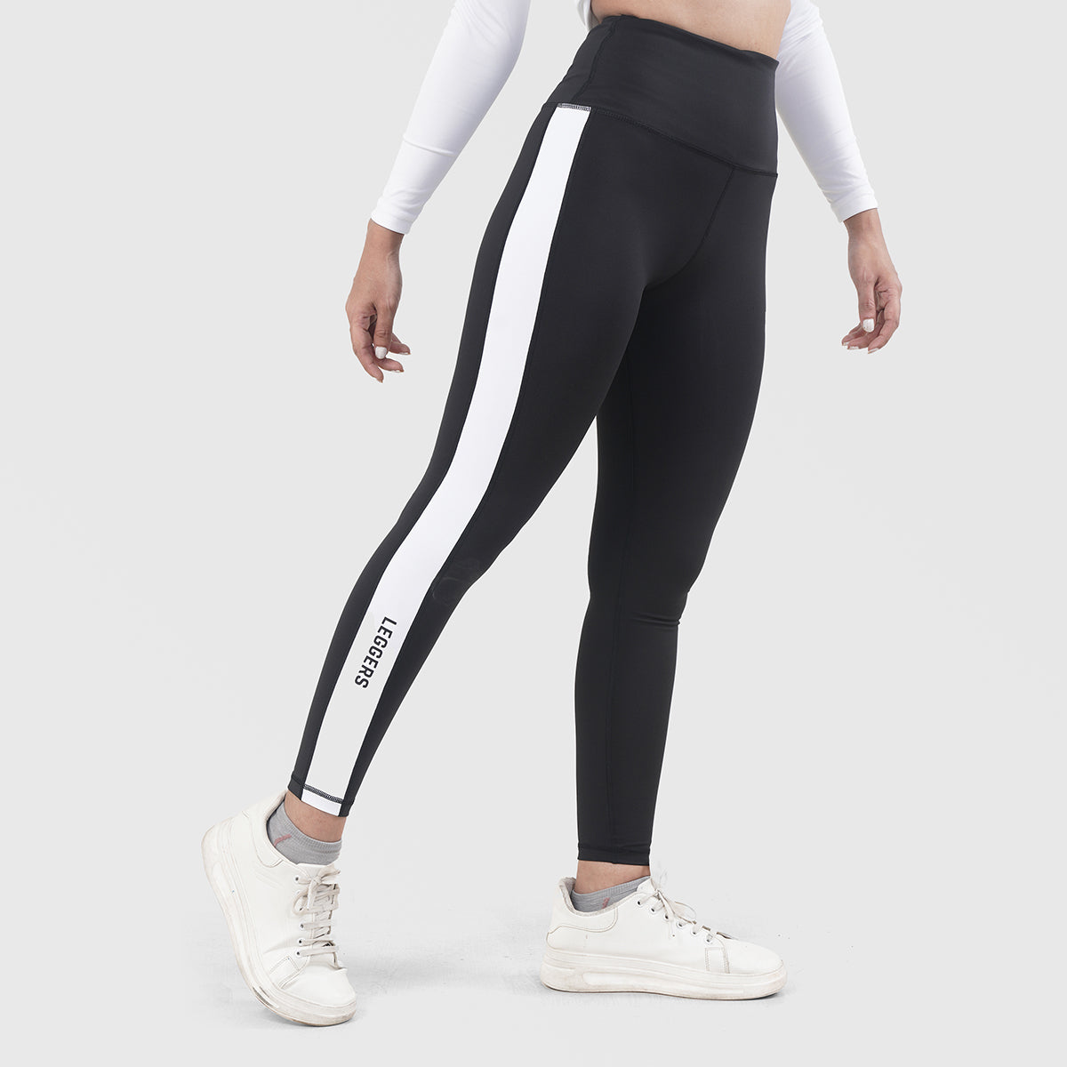 FlexFit WHITE PANEL LEGGINGS