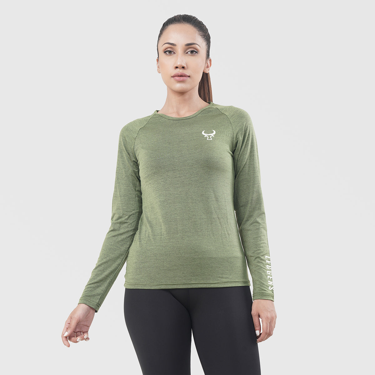 FlexFit Greenish GYM SHIRT