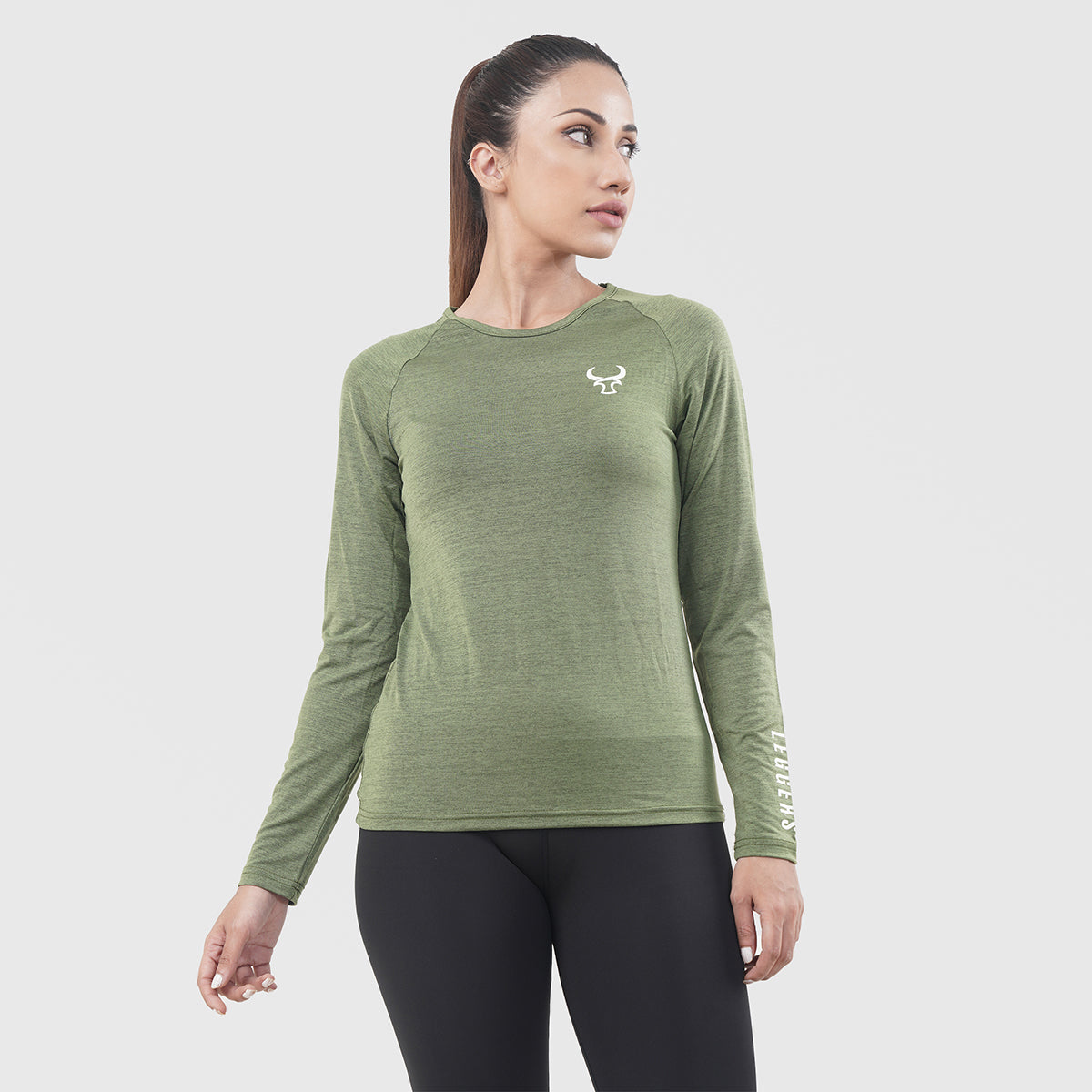 FlexFit Greenish GYM SHIRT