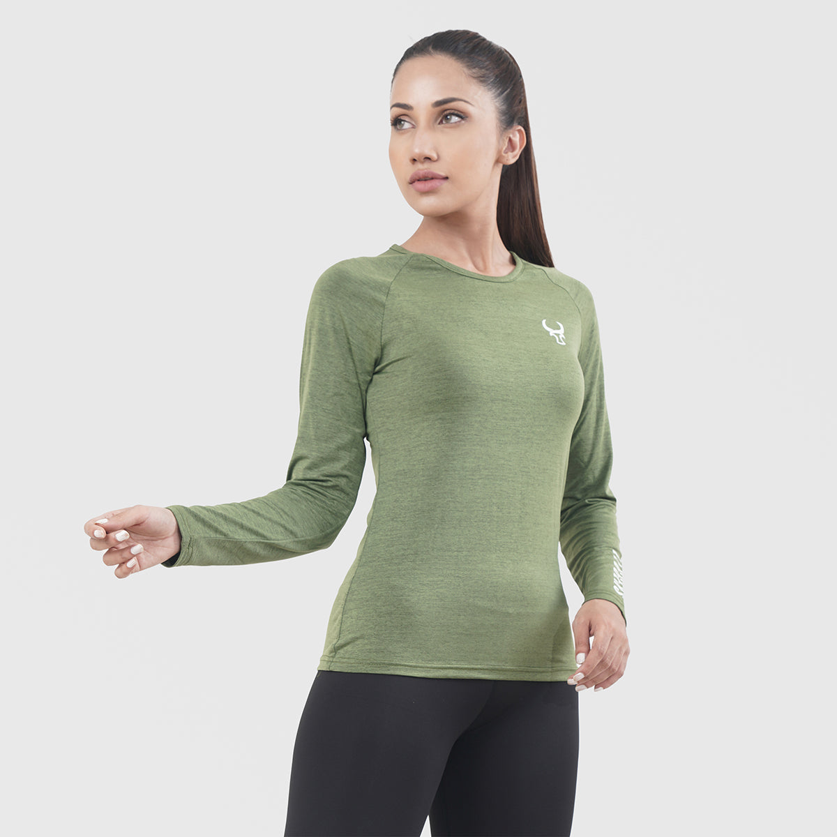 FlexFit Greenish GYM SHIRT