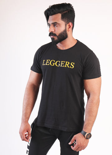 Black Cotton Men's Shirt