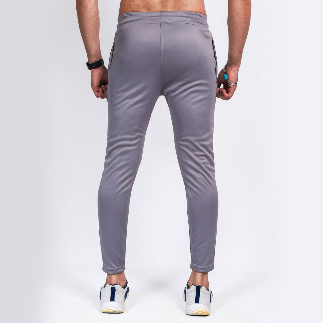 Gray Interlock Trouser