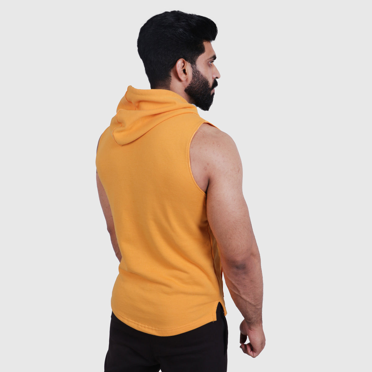 LEGGERS CANARY SLEEVELESS HOODIE