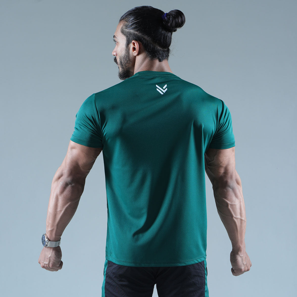 Pine RUNNER COMPRESSION TEE